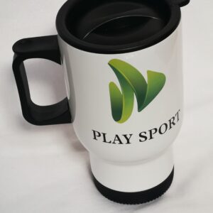 Premium Travel Mug With Stainless Steel Inner - Play Sport