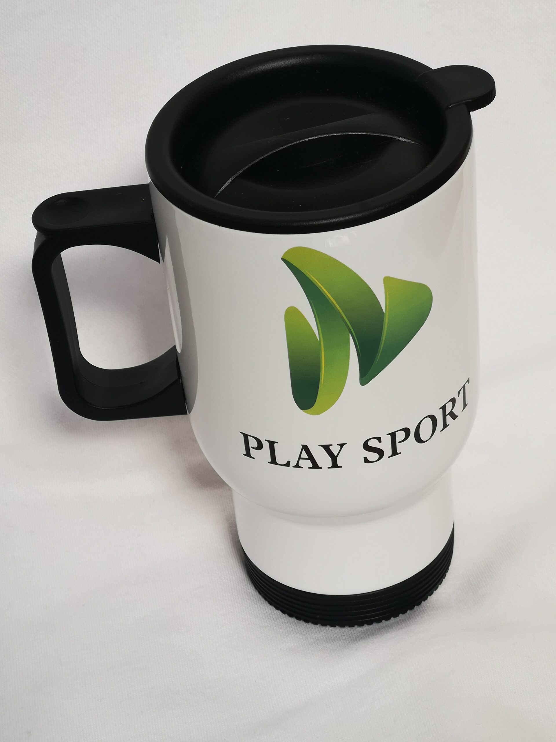 Premium Travel Mug With Stainless Steel Inner - Play Sport