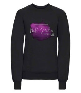 MK Studios Kids Russell Schoolgear Kids Raglan Sweatshirt